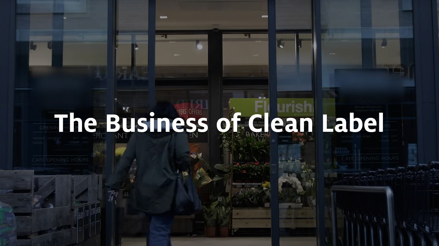 The Business of Clean Label video preview