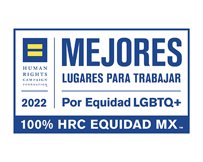 2 years - Mexico achieved Perfect 100 on HRC Equidad Index