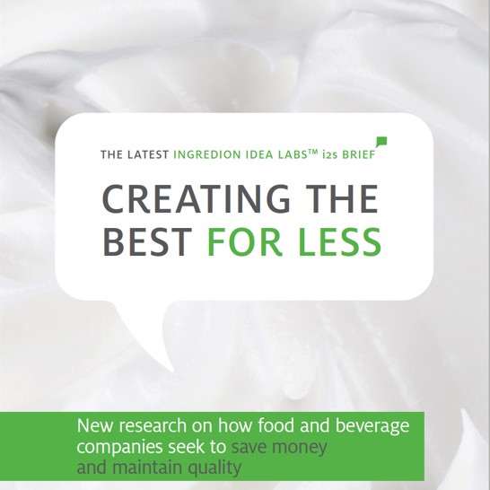 Find out how to save money with the Ingredion I2S brief