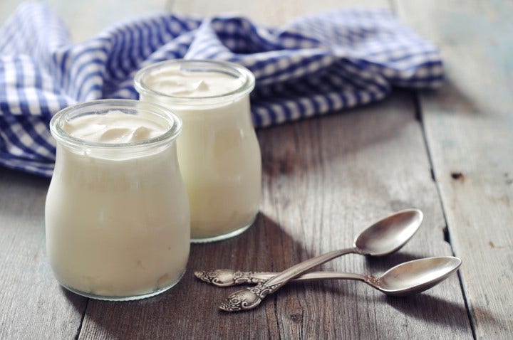 Skimmed milk powder impact on fermented dairy products 1:2